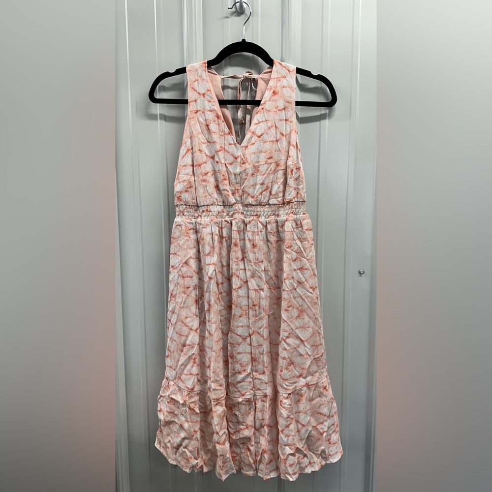 Maternity Tie-Dye Sleeveless Dress